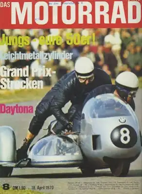 Das Motorrad 1970 Heft 8