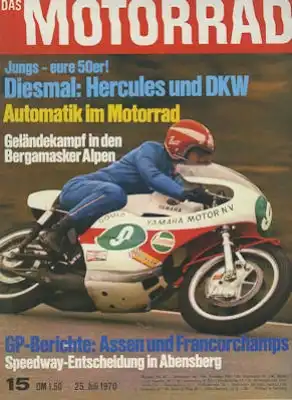 Das Motorrad 1970 Heft 15