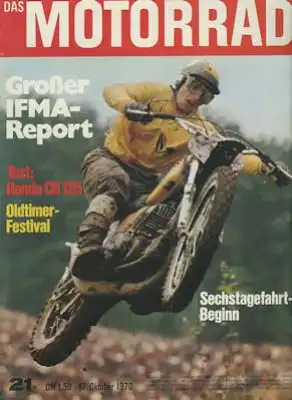 Das Motorrad 1970 Heft 21