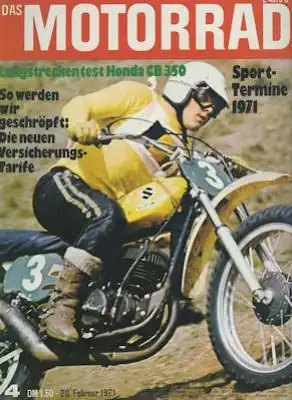 Das Motorrad 1971 Heft 4