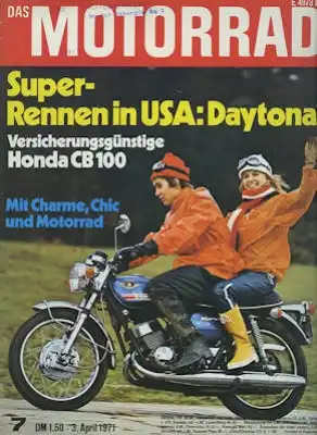 Das Motorrad 1971 Heft 7