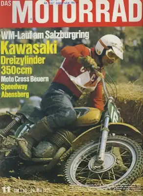 Das Motorrad 1971 Heft 11