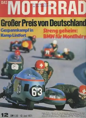 Das Motorrad 1971 Heft 12