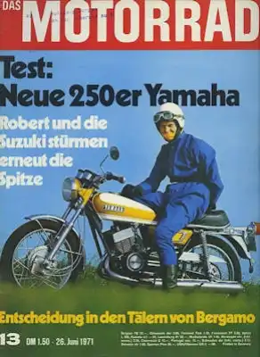 Das Motorrad 1971 Heft 13