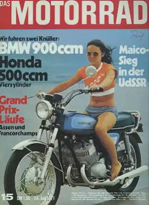 Das Motorrad 1971 Heft 15