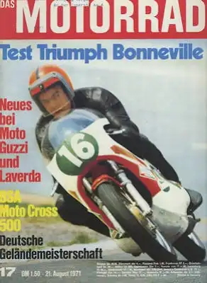 Das Motorrad 1971 Heft 17