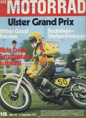 Das Motorrad 1971 Heft 18
