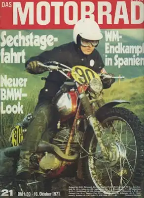 Das Motorrad 1971 Heft 21