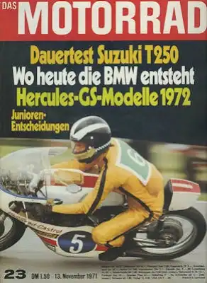 Das Motorrad 1971 Heft 23
