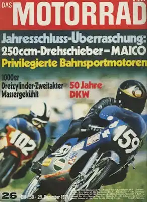 Das Motorrad 1971 Heft 26