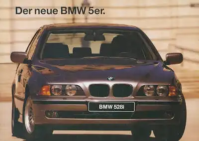 BMW 5er Prospekt 1996