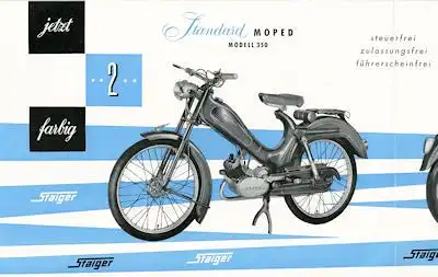 Staiger Moped Programm 1956