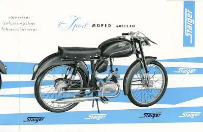 Staiger Moped Programm 1956