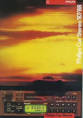 Autoradio Philips Programm 1987/88