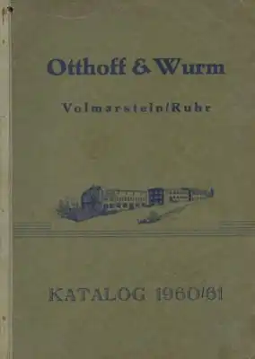 Otthoff & Wurm Katalog 1960/1961