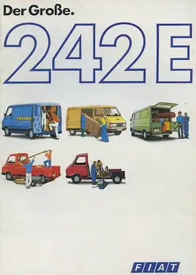 Fiat 242 E Prospekt 5.1981