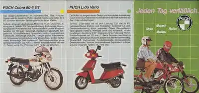 Puch Programm ca. 1982