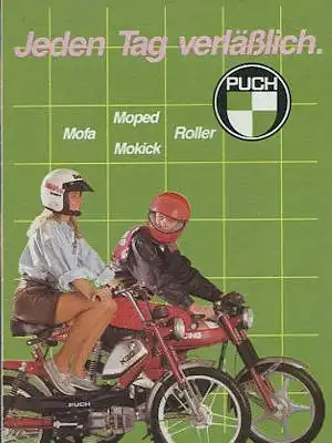 Puch Programm ca. 1982