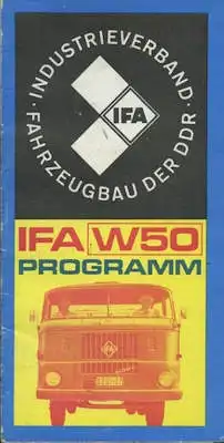 IFA W 50 Lkw Programm 1970