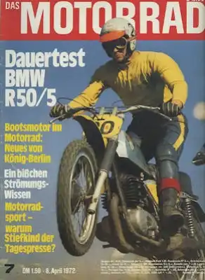 Das Motorrad 1972 Heft 7