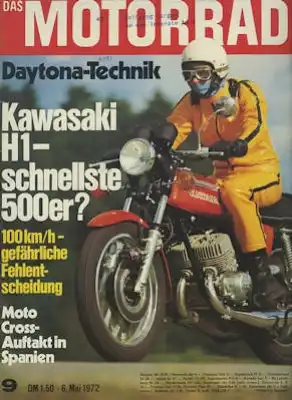 Das Motorrad 1972 Heft 9