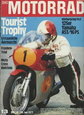 Das Motorrad 1972 Heft 13