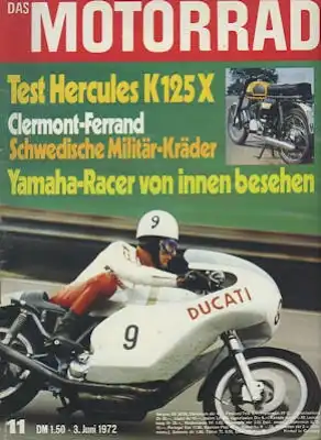Das Motorrad 1972 Heft 11