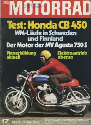Das Motorrad 1972 Heft 17