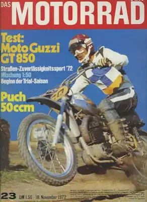 Das Motorrad 1972 Heft 23