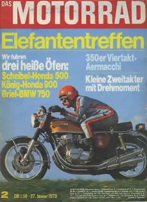 Das Motorrad 1973 Heft 2