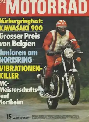 Das Motorrad 1973 Heft 15