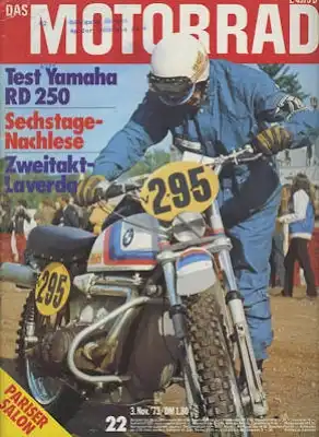 Das Motorrad 1973 Heft 22