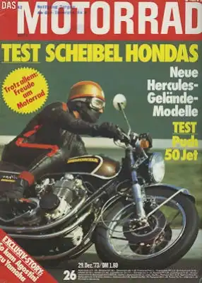 Das Motorrad 1973 Heft 26