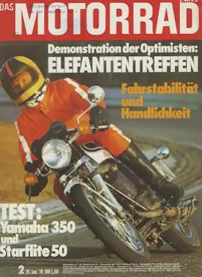 Das Motorrad 1974 Heft 2