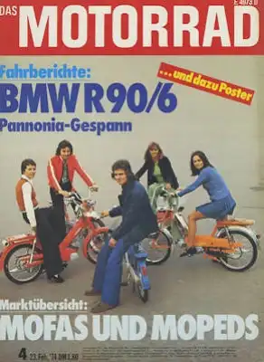 Das Motorrad 1974 Heft 4
