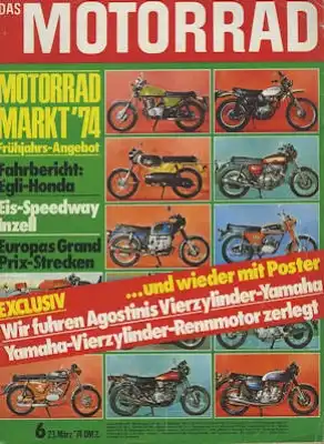 Das Motorrad 1974 Heft 6