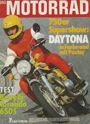Das Motorrad 1974 Heft 7