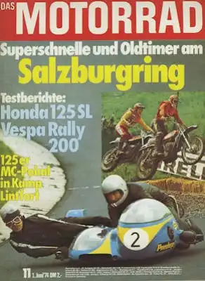 Das Motorrad 1974 Heft 11