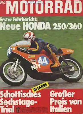 Das Motorrad 1974 Heft 12