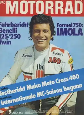 Das Motorrad 1974 Heft 9