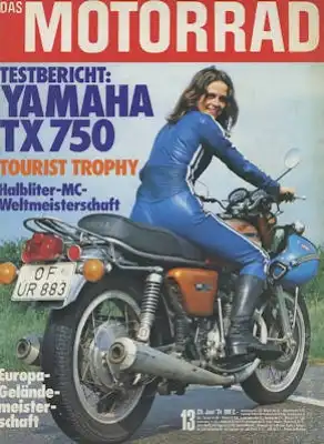 Das Motorrad 1974 Heft 13