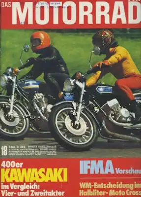 Das Motorrad 1974 Heft 18