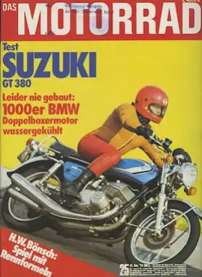 Das Motorrad 1974 Heft 25