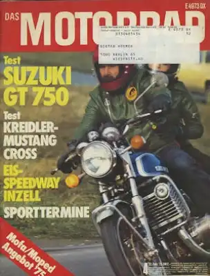 Das Motorrad 1975 Heft 4