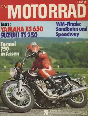 Das Motorrad 1975 Heft 20