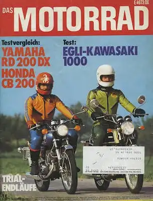 Das Motorrad 1975 Heft 24