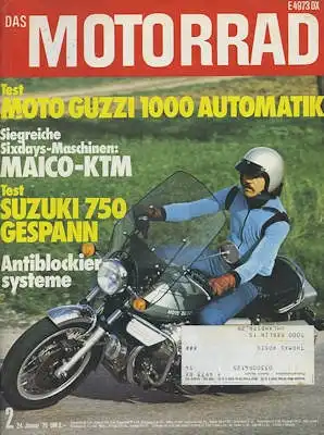 Das Motorrad 1976 Heft 2