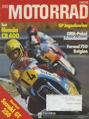 Das Motorrad 1976 Heft 12