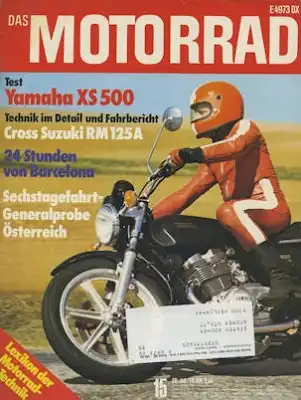 Das Motorrad 1976 Heft 15