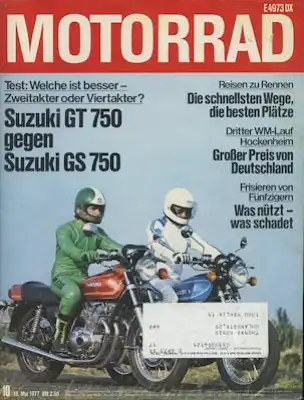 Das Motorrad 1977 Heft 10